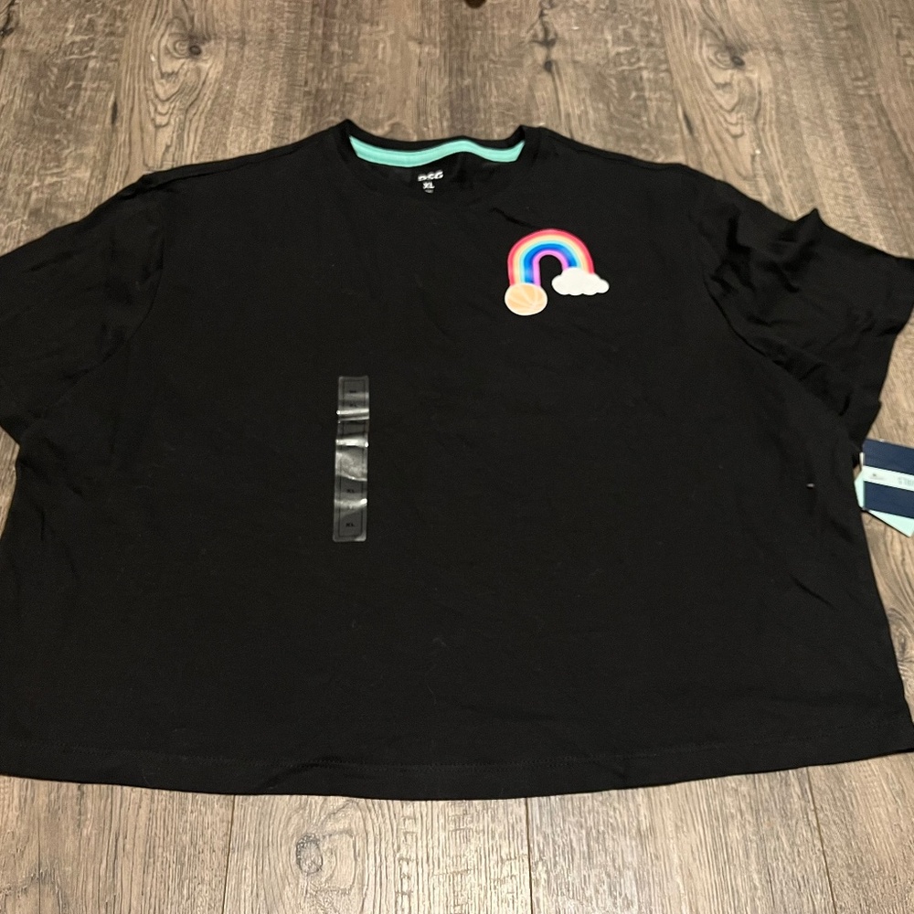 Girls DSG top size XL basketball black